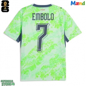 Schweiz Breel Embolo #7 Replika Udebanetrøje VM 2026 Kortærmet